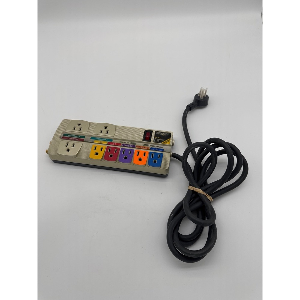 Monster Power HT700‎ Home Theatre PowerCenter Surge Protector Outlet